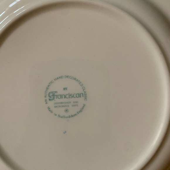 Franciscan Desert Rose
Pink rose 
Salad plate 
Set of 12 vintage - Picture 2 of 2